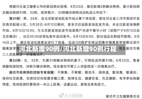 河北新增90例/河北新增90例行程-第3张图片