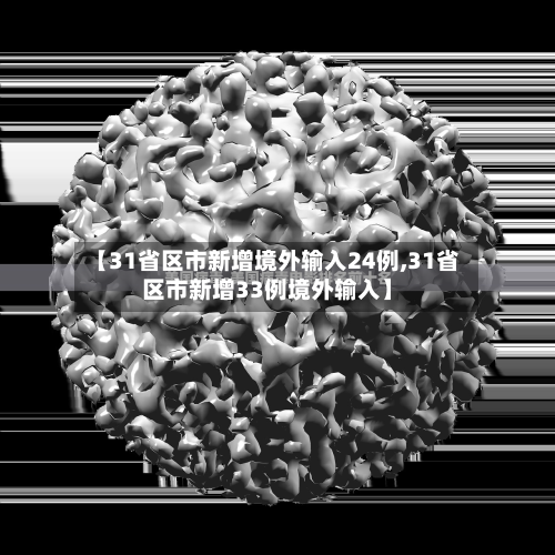 【31省区市新增境外输入24例,31省区市新增33例境外输入】-第2张图片