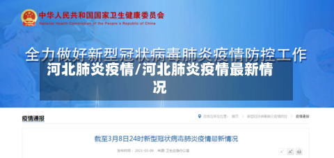 河北肺炎疫情/河北肺炎疫情最新情况