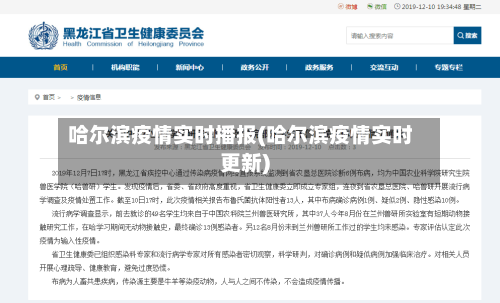 哈尔滨疫情实时播报(哈尔滨疫情实时更新)-第2张图片
